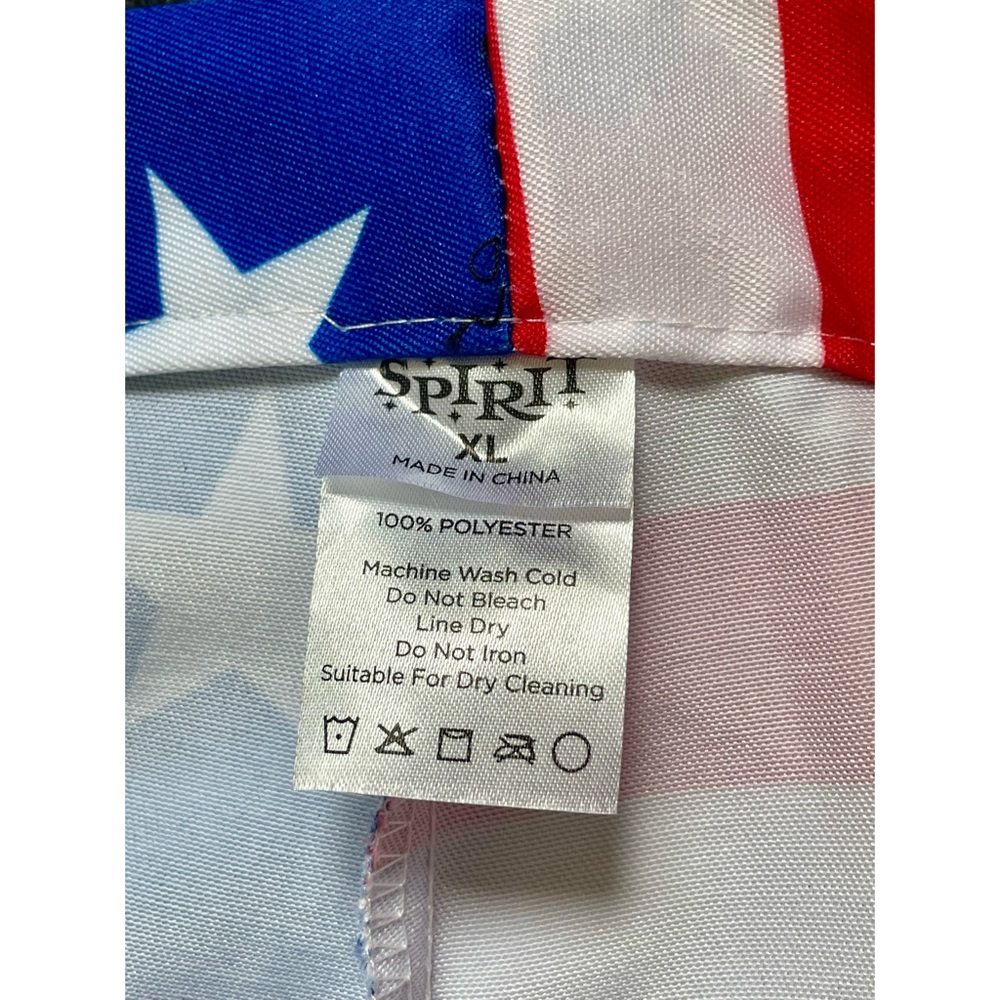 Spirit Halloween Patriotic American Flag Tie & Pant Set - Picture 5 of 13